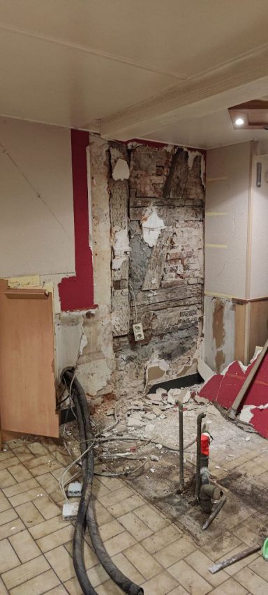 Drei Bauern Stüberl - Stube vor dem Umbau